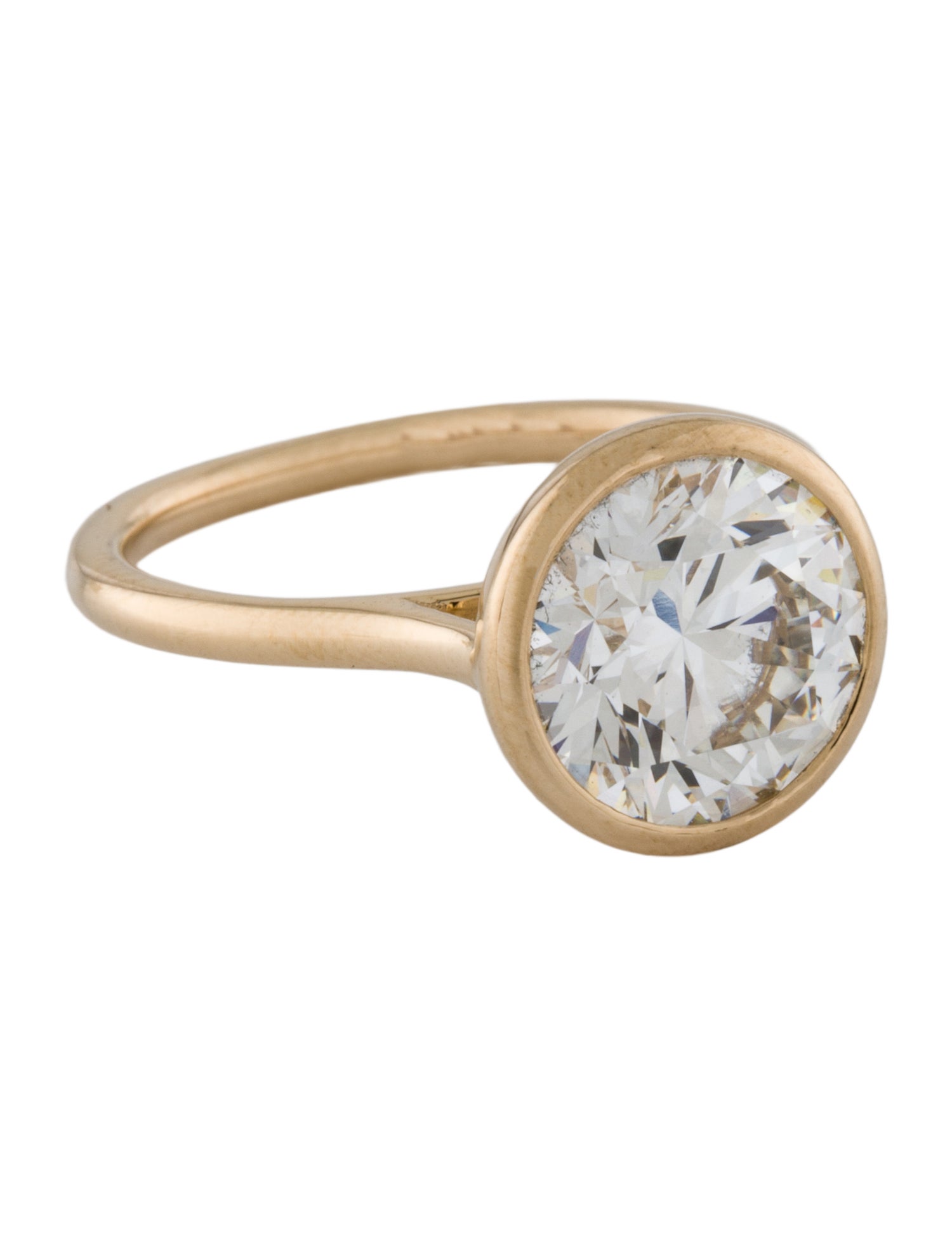 Ring 14K 3.01ct Lab-Grown Diamond Engagement
