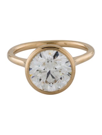 Ring 14K 3.01ct Lab-Grown Diamond Engagement Ring