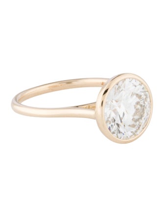 Ring 14K 4.04ct Lab-Grown Diamond Engagement Ring