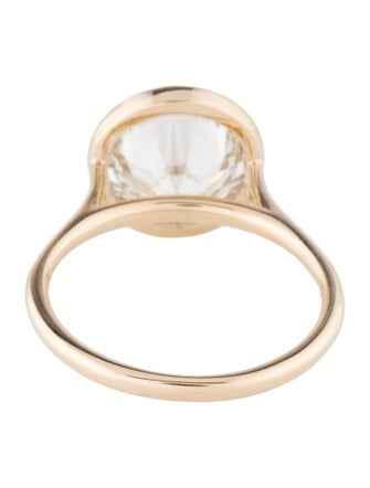 Ring 14K 4.04ct Lab-Grown Diamond Engagement Ring