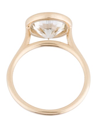 Ring 14K 4.04ct Lab-Grown Diamond Engagement Ring