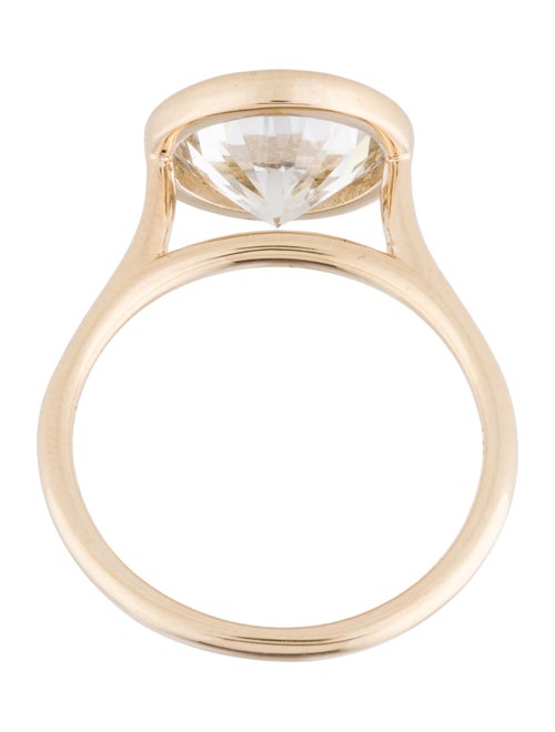 Ring 14K 4.04ct Lab-Grown Diamond Engagement Ring