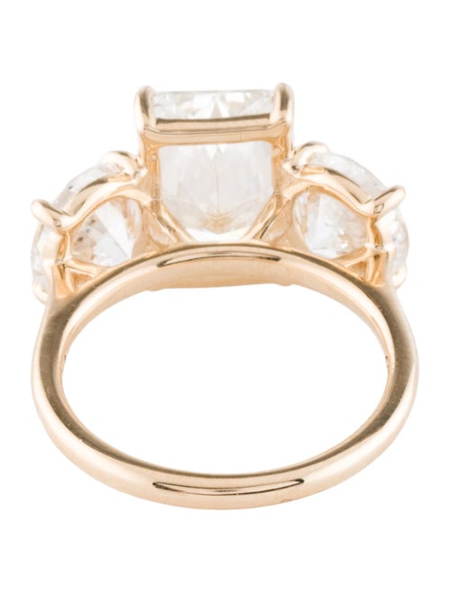 Ring 7.53ctw Lab-Grown Diamond Three-Stone Engagement Ring