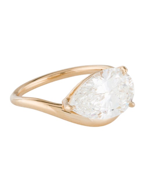 Ring 14K 3.50ct Lab-Grown Diamond Cocktail Ring