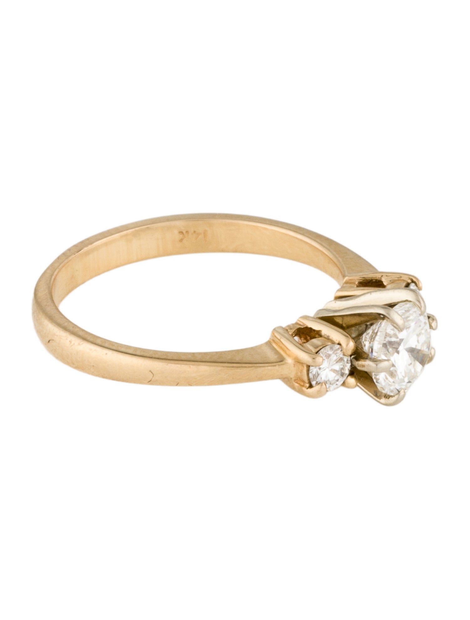 Ring Three-Stone Diamond Engagement