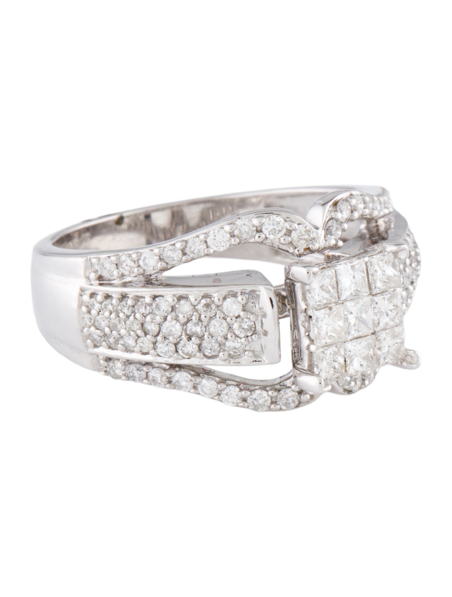 Ring 14K Diamond Cocktail