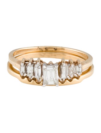 Ring 14K Diamond Bridal Set