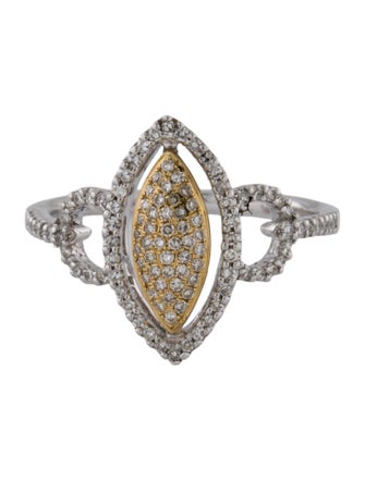 Ring 14K Diamond Cocktail Ring