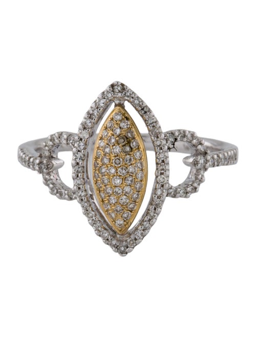 Ring 14K Diamond Cocktail Ring