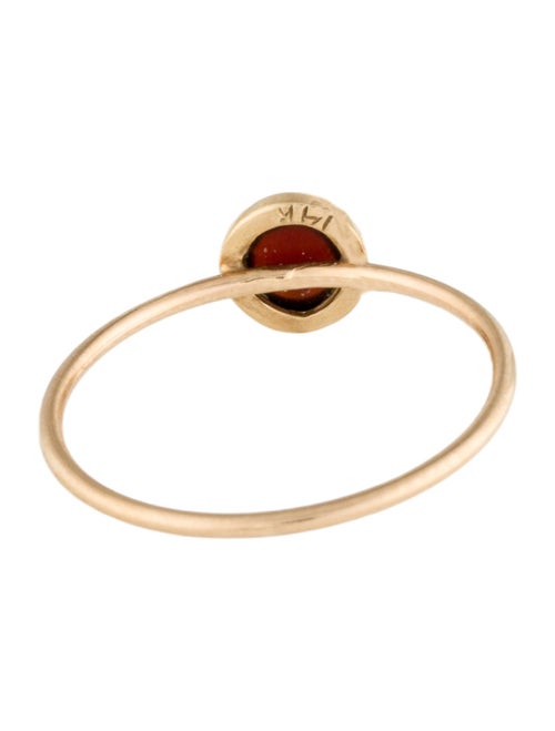 Ring 14K Garnet Cocktail Ring