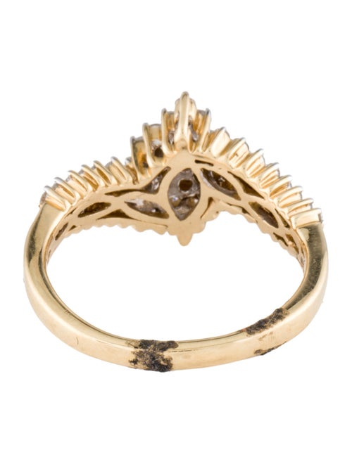 Ring 14K Diamond Cocktail Ring