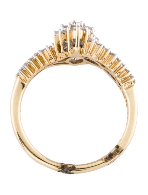 Ring 14K Diamond Cocktail Ring