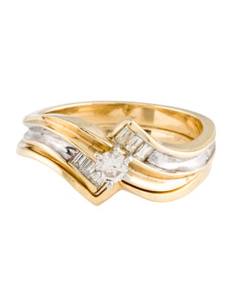 Ring 14K Diamond Bridal Set