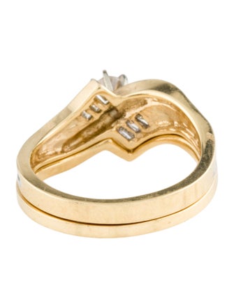 Ring 14K Diamond Bridal Set