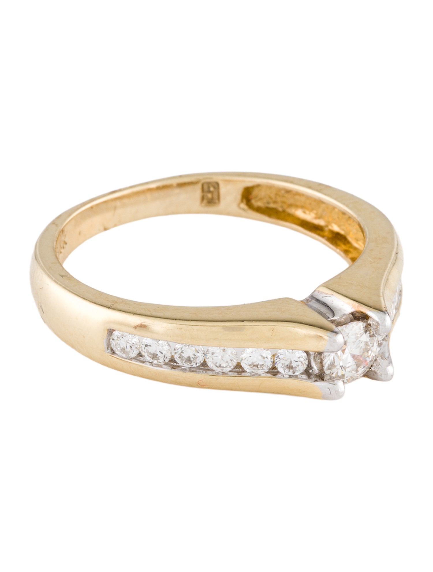 Ring 14K Diamond Cocktail Rinf