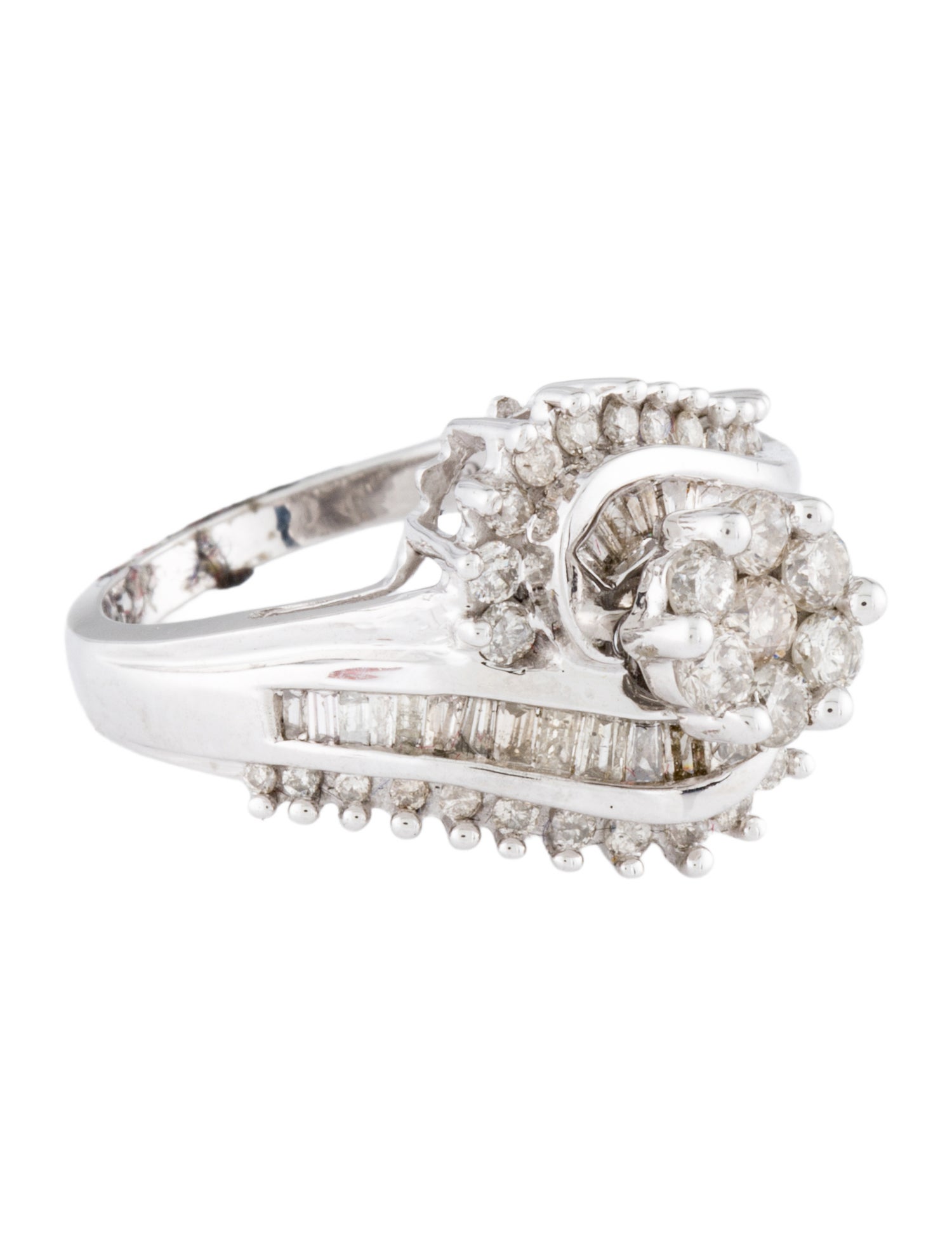 Ring 14K 1.00ctw Diamond Cocktail