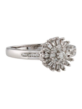 Ring 14K Diamond Cocktail RIng