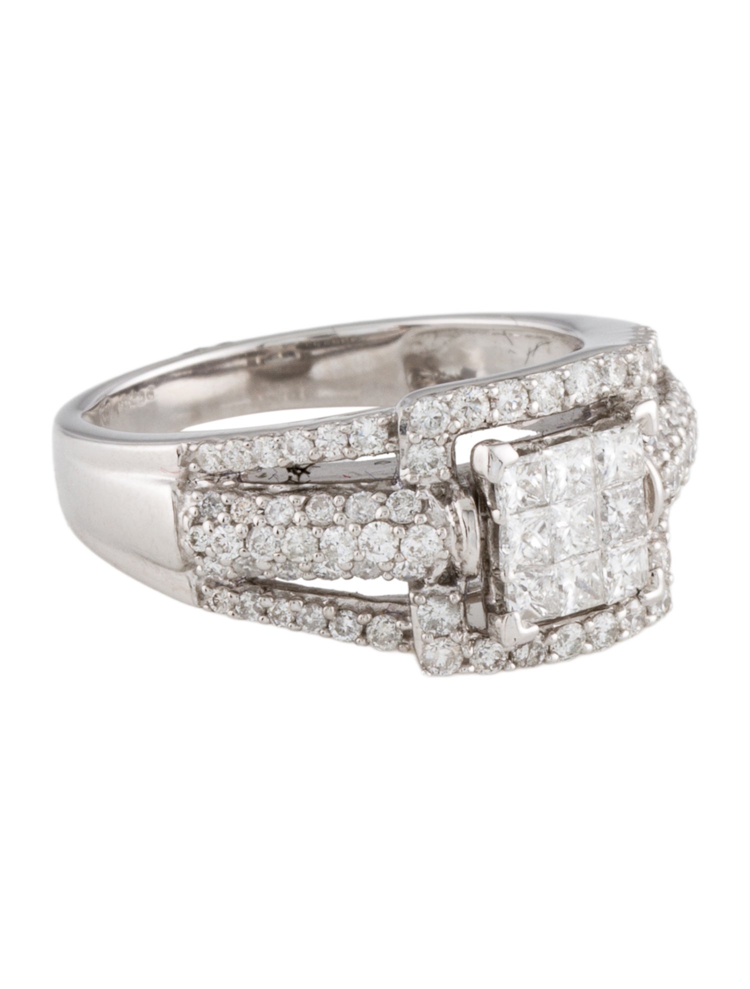 Ring 14K 1.00ctw Diamond Cocktail