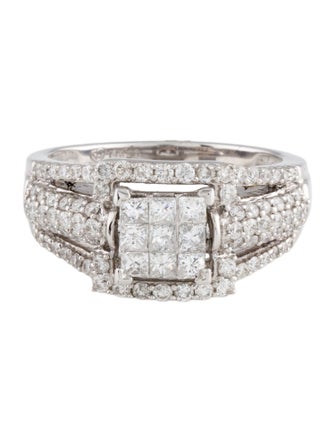 Ring 14K 1.00ctw Diamond Cocktail Ring