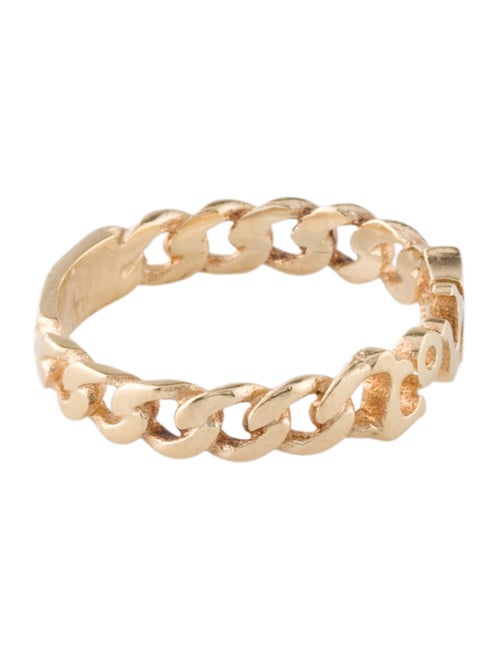 Ring 14K 'LOVE' Chain Ring