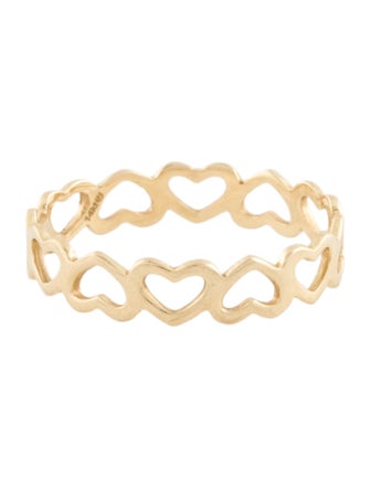 Ring 14K Heart Band