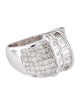 Ring 14K 3.00ctw Diamond Cluster Cocktail Ring