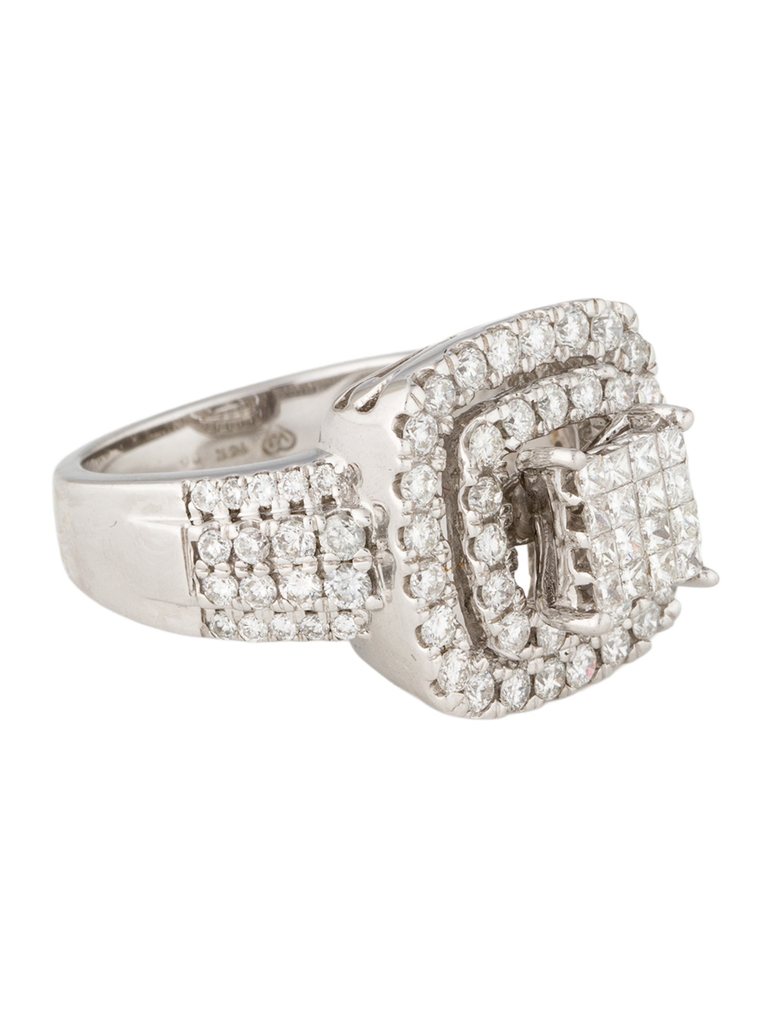 Ring 14K 1.50ctw Diamond Cocktail