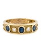 Ring 18K Sapphire & Diamond Band