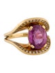 Ring Jean-François Albert 18K 4.25ct Pink Sapphire & Diamond Mouth Ring