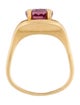 Ring Jean-François Albert 18K 4.25ct Pink Sapphire & Diamond Mouth Ring