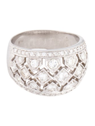 Ring 18K 1.39ctw Diamond Band