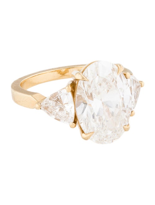 Ring 18K 5.19ctw Lab-Grown Diamond Cocktail Ring