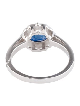 Ring 14K 1.50ct Sapphire & Diamond Cocktail Ring