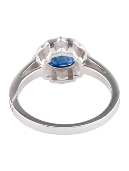 Ring 14K 1.50ct Sapphire & Diamond Cocktail Ring