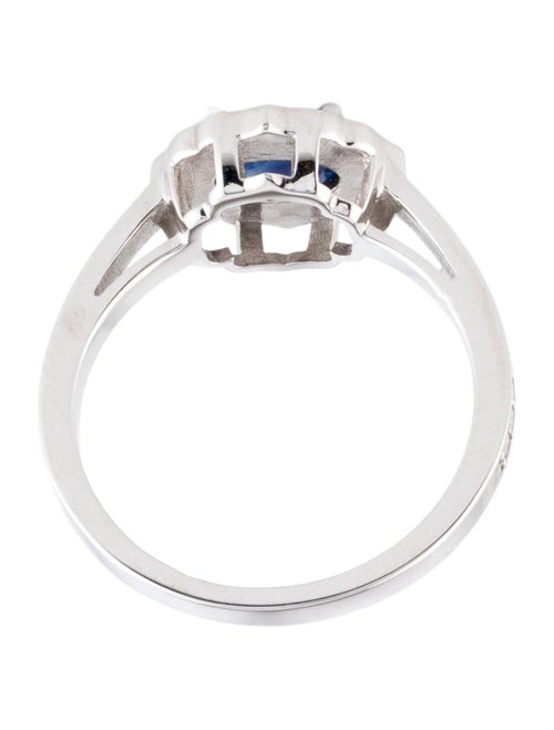 Ring 14K 1.50ct Sapphire & Diamond Cocktail Ring