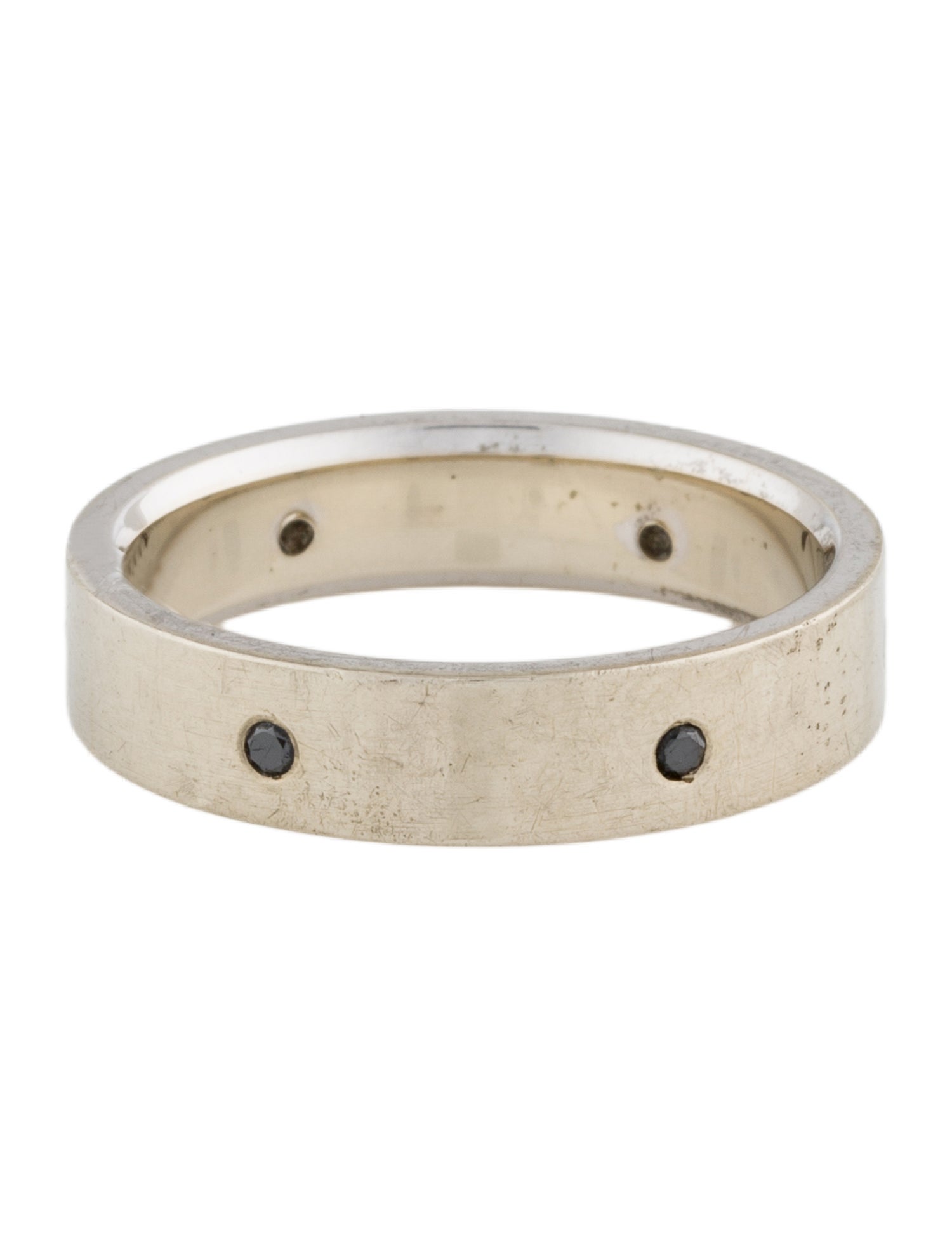 Ring 14K Black Diamond Band