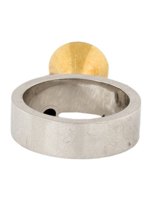 Ring Eddie Sakamoto Sapphire & Diamond Cocktail Ring