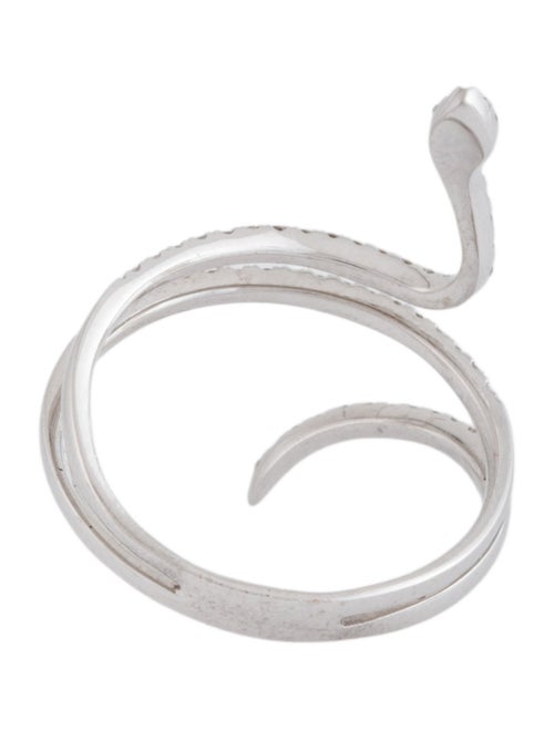 Ring 14K Diamond Snake Band