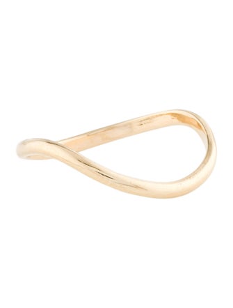 Ring 14K Thin Wave Band