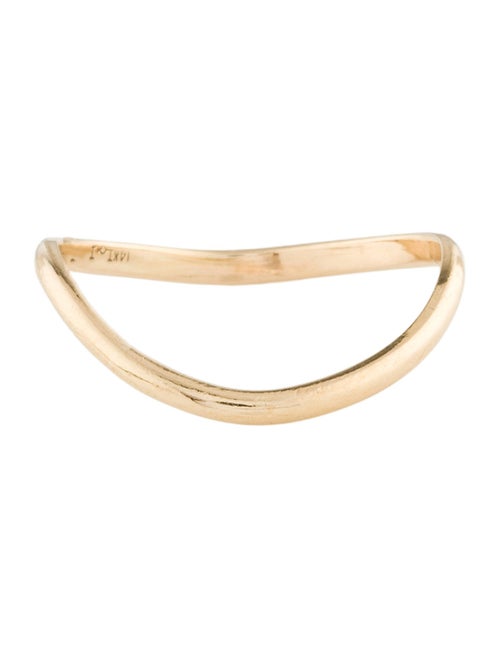 Ring 14K Thin Wave Band