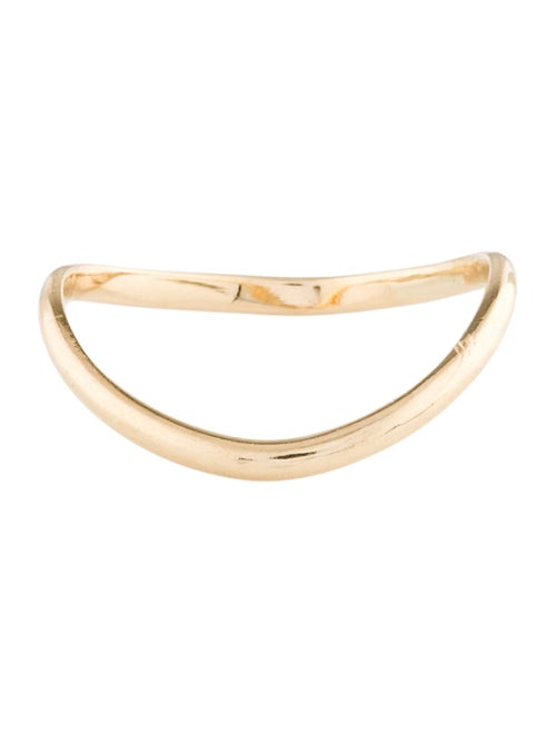 Ring 14K Thin Wave Band