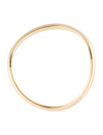 Ring 14K Thin Wave Band