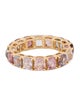 Ring 18K 7.67ctw. Spinel Eternity Band