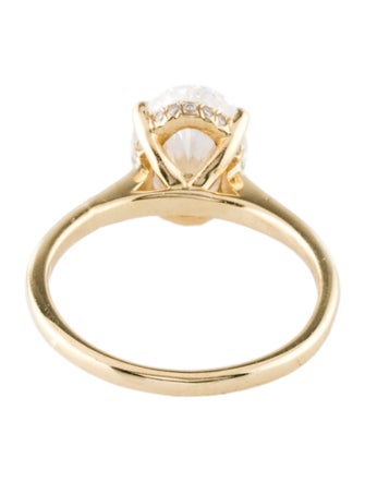 Ring 14K 2.08ct Lab-Grown Diamond Engagement Ring