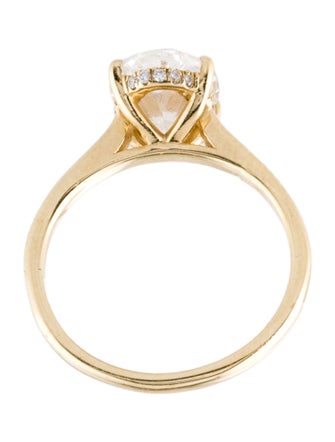 Ring 14K 2.08ct Lab-Grown Diamond Engagement Ring