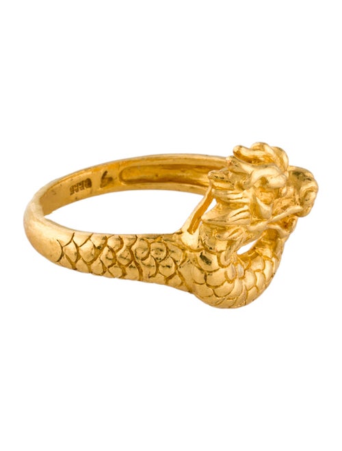 Ring  24K Dragon Cocktail Ring