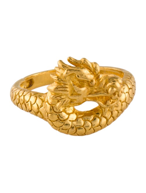 Ring  24K Dragon Cocktail Ring