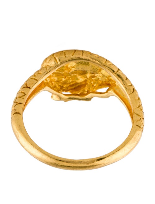 Ring  24K Dragon Cocktail Ring