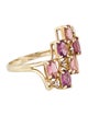 Ring Rhodolite & Tourmaline Cocktail Ring