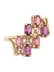 Ring Rhodolite & Tourmaline Cocktail Ring